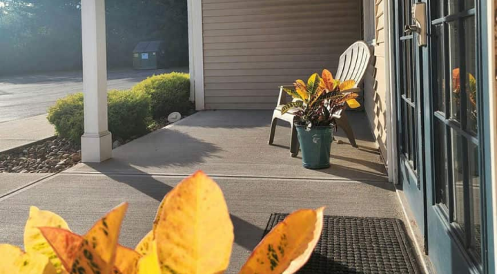 Clear Steps Recovery New Hampshire entrance patio